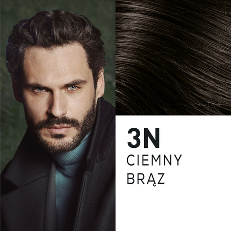 Naturtint MEN Farba do włosów, brody i wąsów 3N Ciemny Brąz