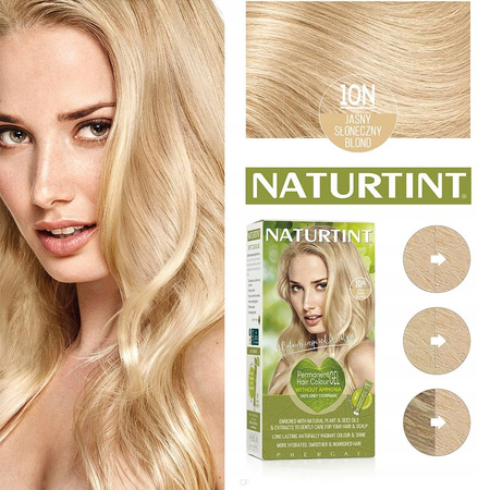 NATURTINT Farba do włosów 10N Jasny Słoneczny BLOND